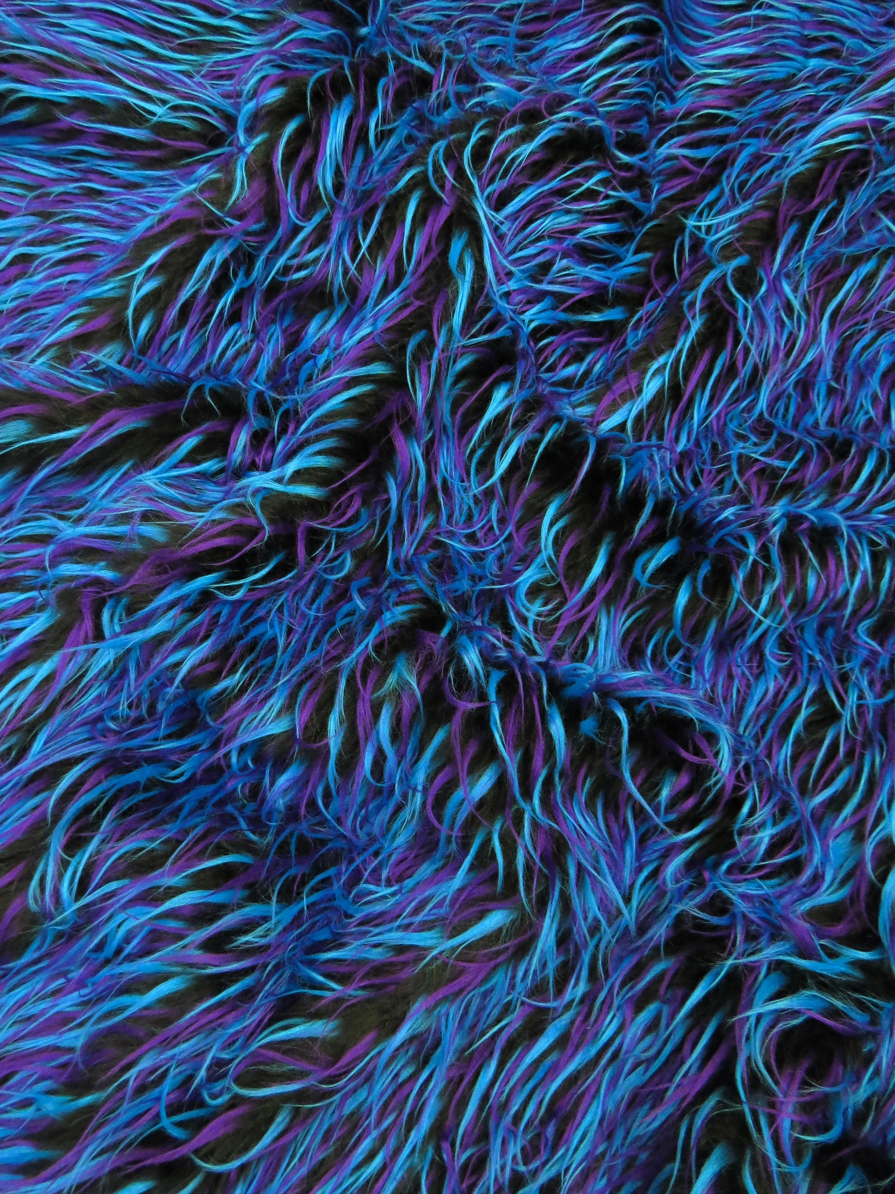 2 and 3 Tone Spiked Shaggy Long Pile Faux Fur Fabric / Sold by The Yard - Image 38