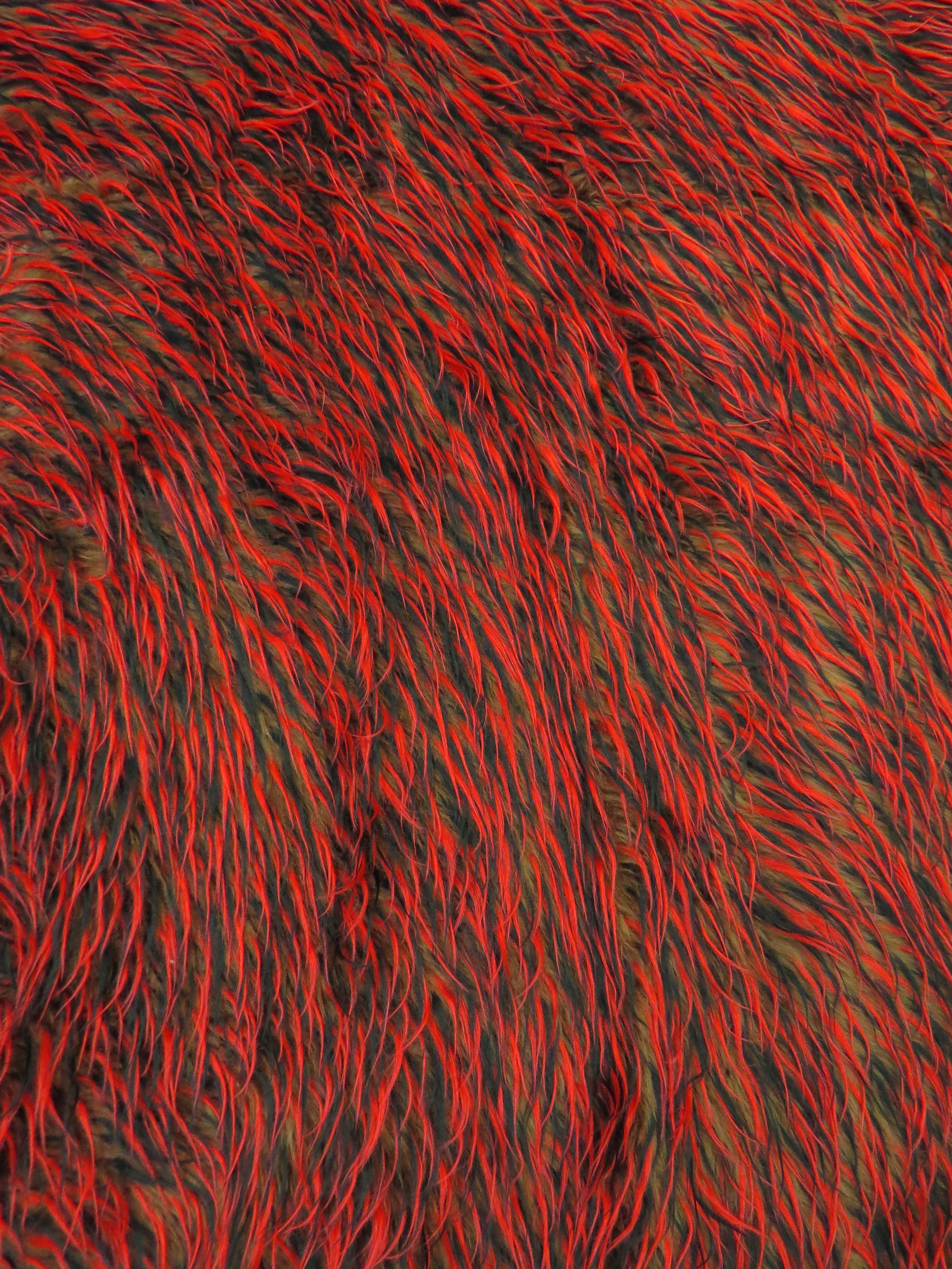 2 and 3 Tone Spiked Shaggy Long Pile Faux Fur Fabric / Sold by The Yard - Image 45