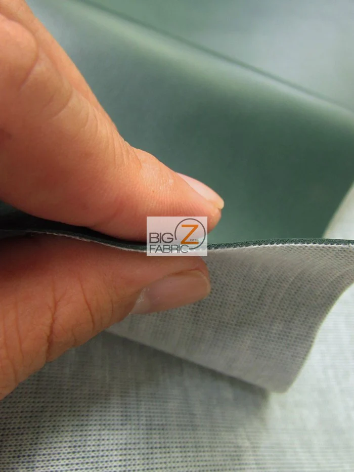 Black Solid Soft Vinyl Fabric / Sold By The Yard - Image 3